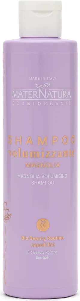 Шампунь для объёма волос MaterNatura Magnolia Volumising с экстрактом магнолии и киноа, 250 мл