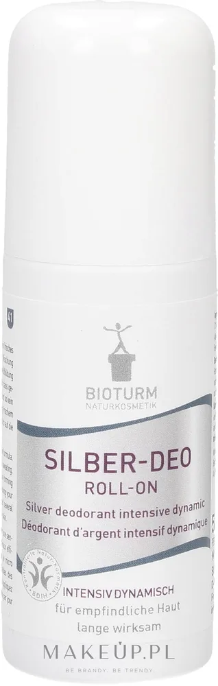 Дезодорант шариковый с серебром Bioturm Silver Dynamic No.41