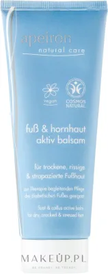 Бальзам для стоп Apeiron Foot / Callus Active Balm для сухой и потрескавшейся кожи, с маслом ши и жожоба, 75 мл