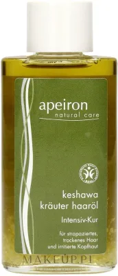 Масло для волос Apeiron Keshawa Herbal Hair Oil травяное, аюрведическое, 100 мл