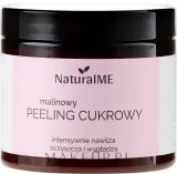 NaturalME NaturalME - Скраб сахарный малиновый для тела НатуралМи питательный, 200 мл — фото 1