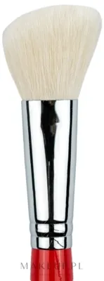 Скошенная кисть для румян и бронзера Ibra Professional Makeup N106 из ворса козы