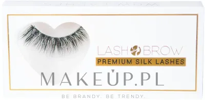 Накладные ресницы Lash Brow Premium Silk Lashes Wow Lashes многоразовые, 2 шт