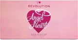 Палетка теней для век I Heart Revolution Angel Heart, 12 оттенков, красно-розовая гамма, 12 × 0,75 г — фото 2