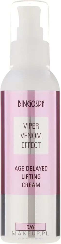 Крем для лица BingoSpa Viper Venom Effect подтягивающий для зрелой кожи 135 г