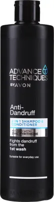 Шампунь и кондиционер 2 в 1 против перхоти Avon Advance Techniques 2 In 1, для женщин и мужчин