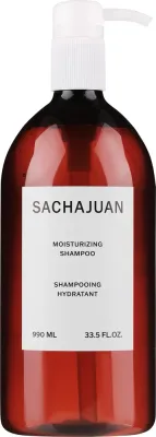 Увлажняющий шампунь SachaJuan Stockholm Moisturizing с технологией Ocean Silk и маслом арганы, 990 мл