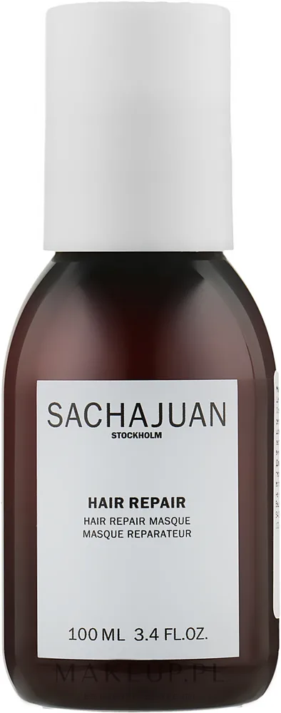 Маска для волос Sachajuan Hair Repair восстанавливающая, для повреждённых волос, протеины, красные водоросли, блеск, 220 мл
