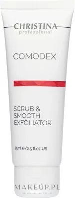 Пилинг для лица Christina Comodex Scrub/Smooth Exfoliator разглаживающий, с лакричным экстрактом, 75 мл