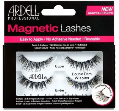Накладные ресницы магнитные Ardell Magnetic Strip Lash Double Demi Wispies без клея, 4 шт