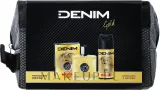 Набор для мужчин Denim Gold бальзам после бритья дезодорант и косметичка 100+150 мл — фото 1