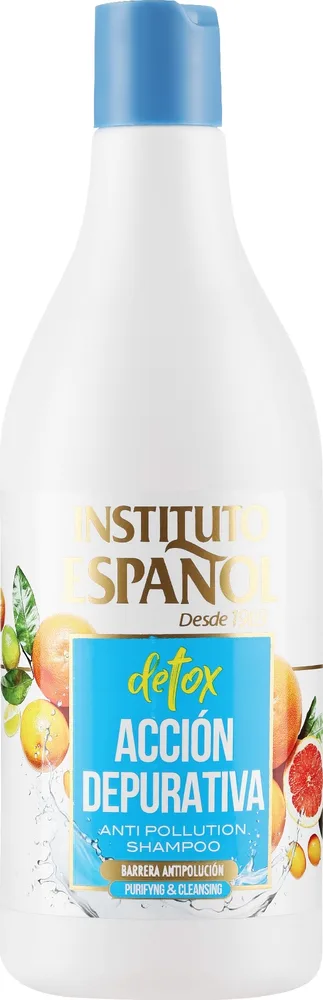Очищающий детокс-шампунь Instituto Espanol Detox Shampoo с комплексом фруктовых экстрактов, 750 мл