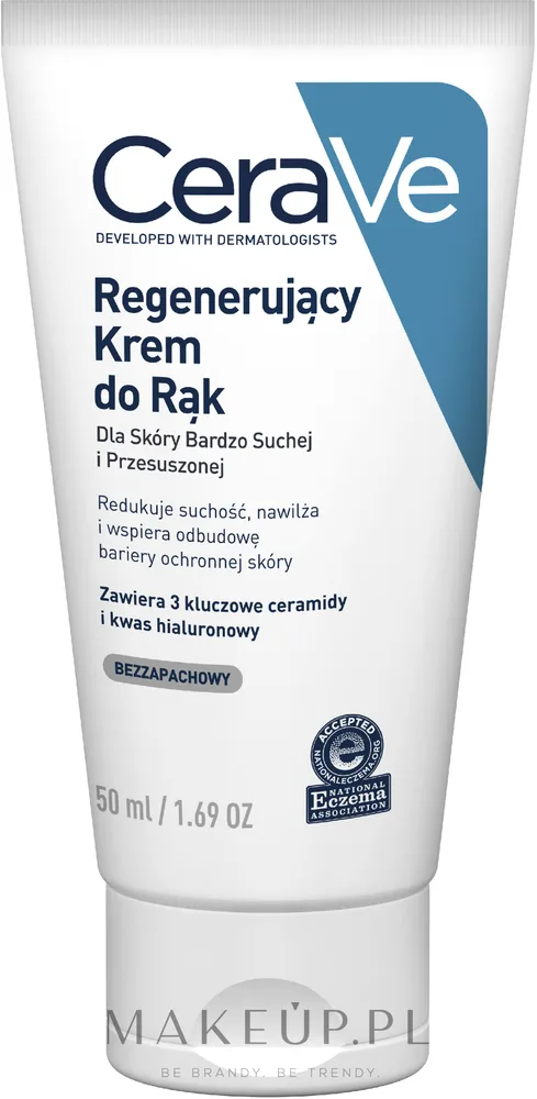 Крем для рук CeraVe Reparative Hand Cream с церамидами и гиалуроновой кислотой восстанавливающий
