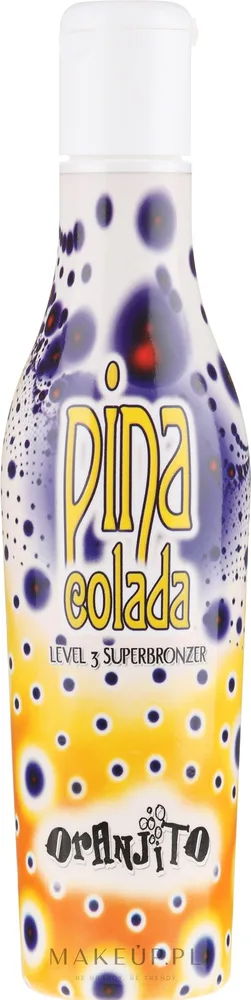 Молочко для загара в солярии Oranjito Level 3 Pina Colada, с ароматом кокоса и ананаса, 200 мл