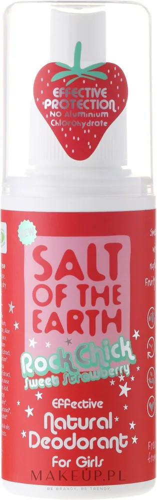 Натуральный дезодорант-спрей Salt of the Earth Sweet Strawberry
