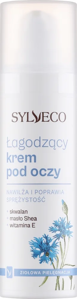 Успокаивающий крем для области вокруг глаз Sylveco с маслом виноградных косточек ши и скваланом 30 мл