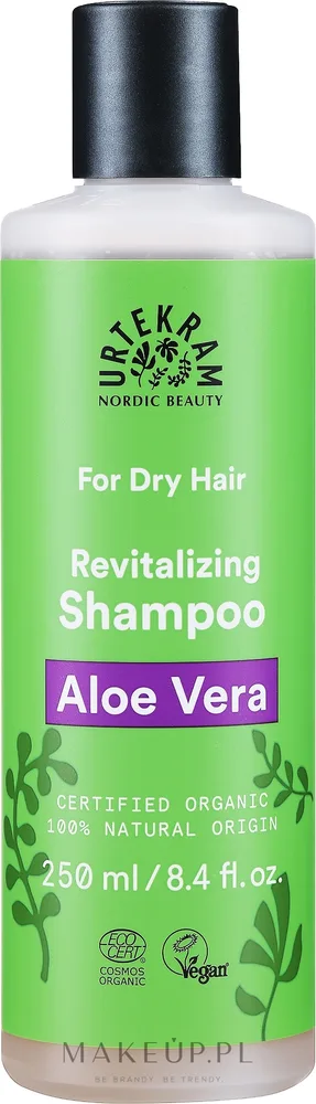 БИО-шампунь для сухих волос Urtekram Aloe Vera Shampoo Dry Hair с алоэ, 250 мл