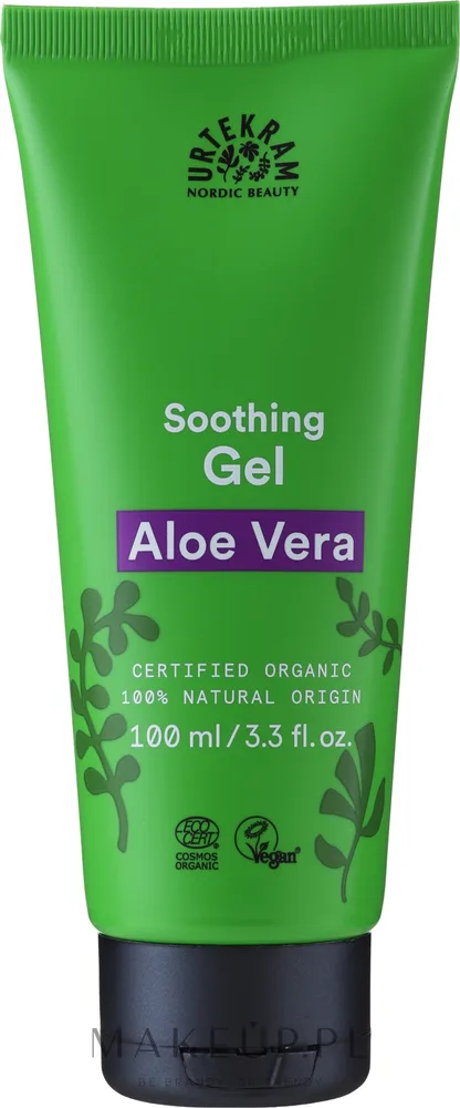 Органический биовосстанавливающий гель для лица с алоэ вера Urtekram Aloe Vera Gel, 100 мл