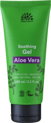 Органический биовосстанавливающий гель для лица с алоэ вера Urtekram Aloe Vera Gel, 100 мл