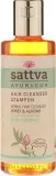 Шампунь для волос Sattva Cleanser Shampoo Honey Almond травяной, с мёдом и миндальным маслом, 210 мл — фото 1