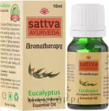 Эфирное масло эвкалипта Sattva Ayurveda для ароматерапии, ингаляций и массажа 10 мл — фото 1