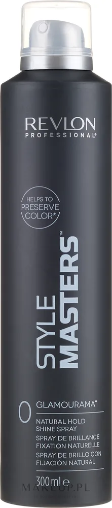 Спрей-блеск для волос Revlon Professional Style Masters Glamourama, с УФ-фильтрами, 300 мл