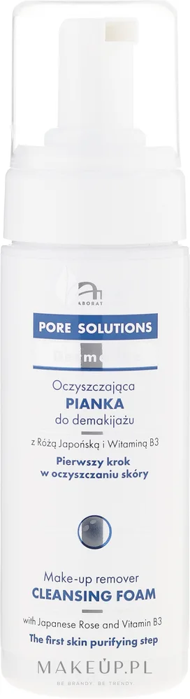 AVA Laboratorium Pore Solutions очищающая пенка для снятия макияжа с глиной и пантенолом 150 мл