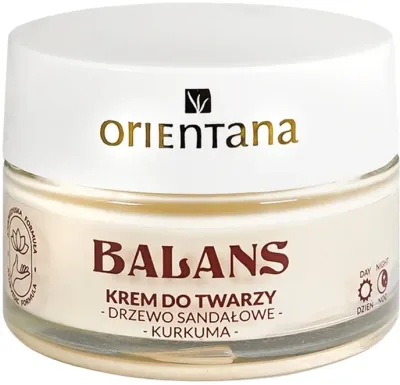 Крем для лица Orientana день и ночь с сандалом и куркумой для нормальной кожи 50 г