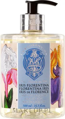 Жидкое мыло La Florentina Iris Liquid Soap Ирис, с оливковым маслом и глицерином, 500 мл