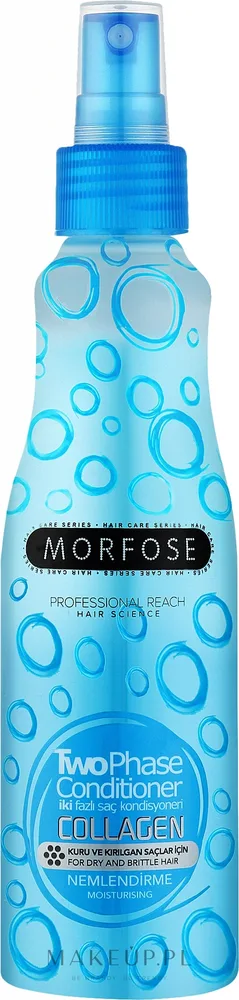 Двухфазный несмываемый кондиционер-спрей для волос с коллагеном Morfose Two Phase Conditioner Collagen, 400 мл