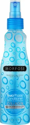 Двухфазный несмываемый кондиционер-спрей для волос с коллагеном Morfose Two Phase Conditioner Collagen, 400 мл