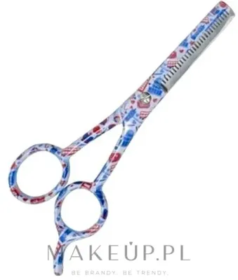 Ножницы филировочные Ronney Professional London, из хирургической стали, 5,5 см, 1 шт