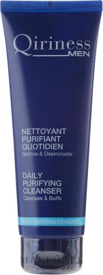 Ежедневный очищающий гель для лица Qiriness Men Daily Purifying Cleanser, 125 мл