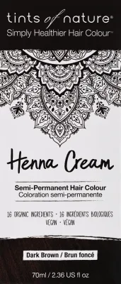 Хна-крем для окрашивания волос Tints Of Nature Henna Cream, полуперманентный, 70 мл