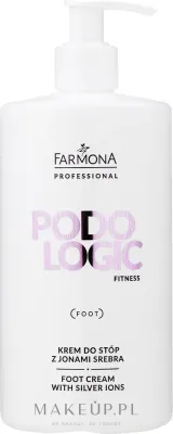 Крем для ног Farmona Professional Podologic Fitness антибактериальный, с ионами серебра и оксидом цинка, 500 мл