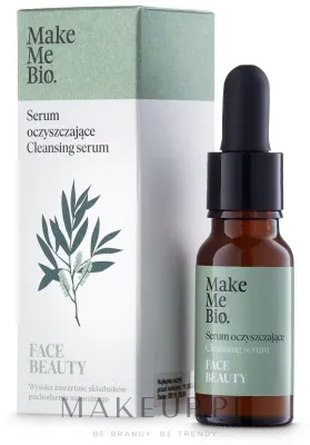 Сыворотка для лица Make Me Bio Beautiful Face натуральная для проблемной и жирной кожи с маслом чайного дерева 15 мл