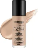 Тональная основа Deborah 24Ore Extra Cover 2 в 1 SPF 20, 30 мл, оттенок 0 — фото 1