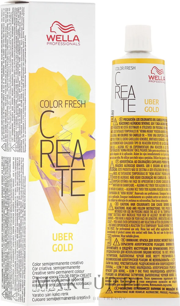 Краска для волос Wella Professionals Color Fresh Create полуперманентная, 60 мл, оттенок High Magenta