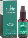 Сыворотка для лица Sukin Super Greens Facial Recovery Serum восстанавливающая, увлажняющая, 30 мл — фото 1