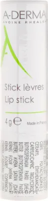 A-Derma Delicate Skins бальзам-стик для губ с экстрактом овса 4 г, уход за сухими и обветренными губами прозрачный стик