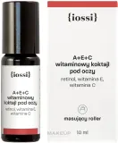 Масляная сыворотка для области вокруг глаз Iossi Vitamin Cocktail A+E+C с ретинолом маслом камелии и шиповника для зрелой кожи 10 мл — фото 2