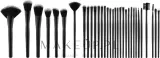 Набор профессиональных кистей для макияжа Tools For Beauty 32 шт. чёрный с чехлом — фото 1