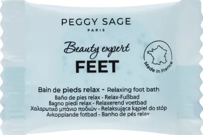 Таблетки для ванночек для ног Peggy Sage Feet Relaxing Foot Bath расслабляющие, освежающие, 10 шт