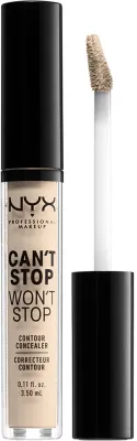 Корректор для лица NYX Professional Makeup Can’t Stop Won’t Stop Contour Concealer водостойкий, 3,5 мл