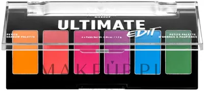 Палетка теней для век NYX Professional Makeup Ultimate Edit Petite Shadow Palette, оттенок Brights