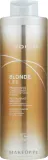 Осветляющий кондиционер для светлых волос Joico Blonde Life Brightening Conditioner с маслами таману и монои, 1000 мл — фото 3