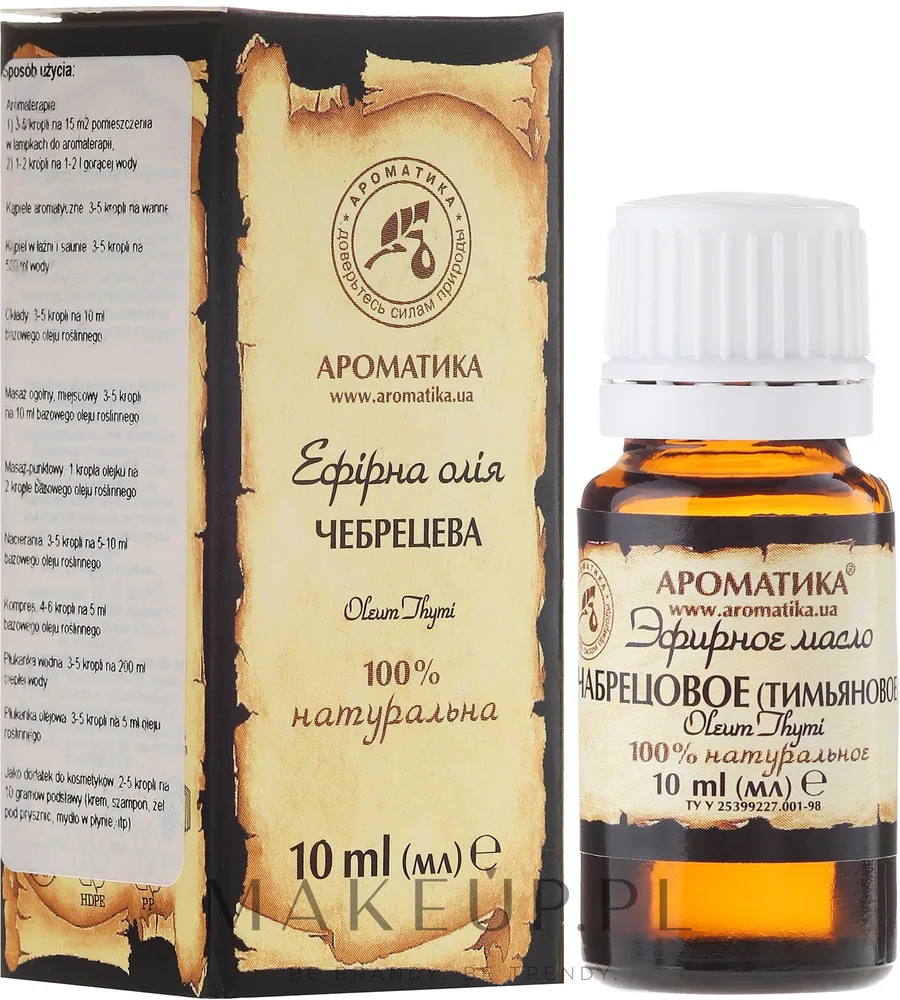 Эфирное масло Aromatika тимьян 10 мл