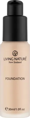 Тональная основа Living Nature Foundation натуральная, 30 мл