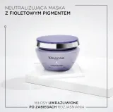 Маска для волос Kerastase Blond Absolu Ultra Violet для осветлённых волос, против желтизны, гиалуроновая кислота, эдельвейс, 200 мл — фото 3