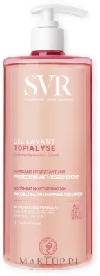 Гель для мытья деликатный защищающий от пересыхания без мыла SVR Topialyse Gel Lavant, 1000 мл